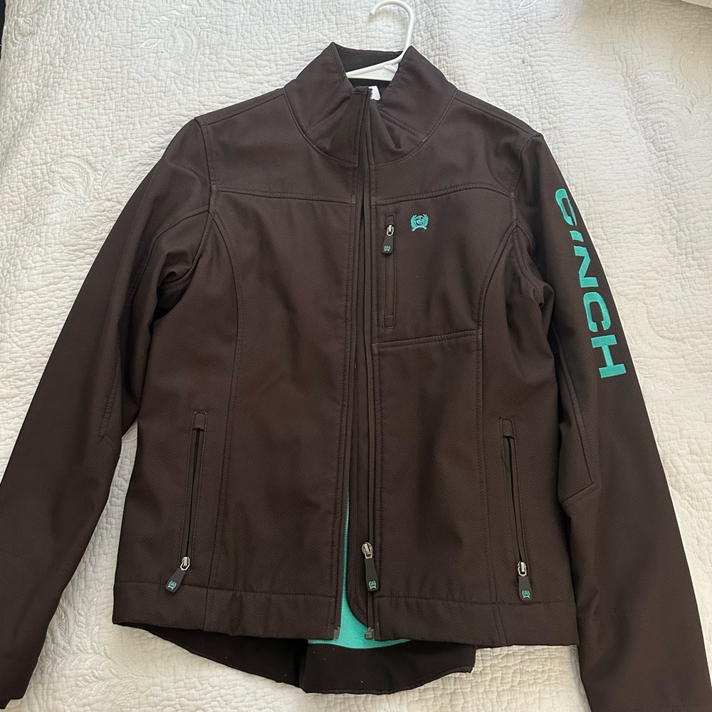 Cinch Women's Brown Concealed Carry hardshell Jacket